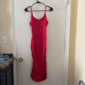 Red dress. Medium. Never worn.